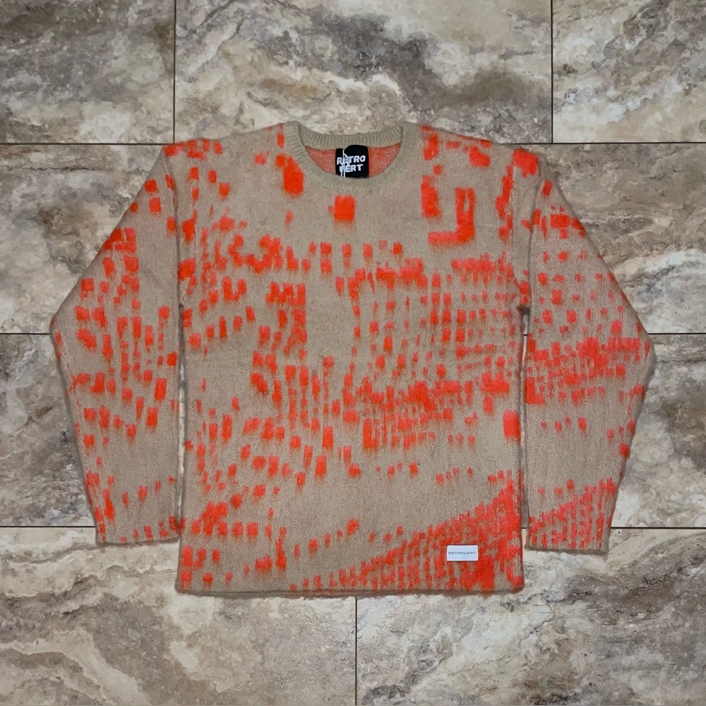 Retrovert Rebirth Sweater Multi – Sail/Orange Size XL